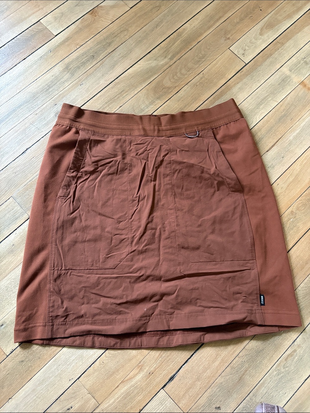 REI Rust Brown Mini Hiking Skirt